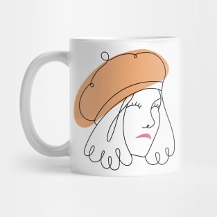 Abstract Woman Mug